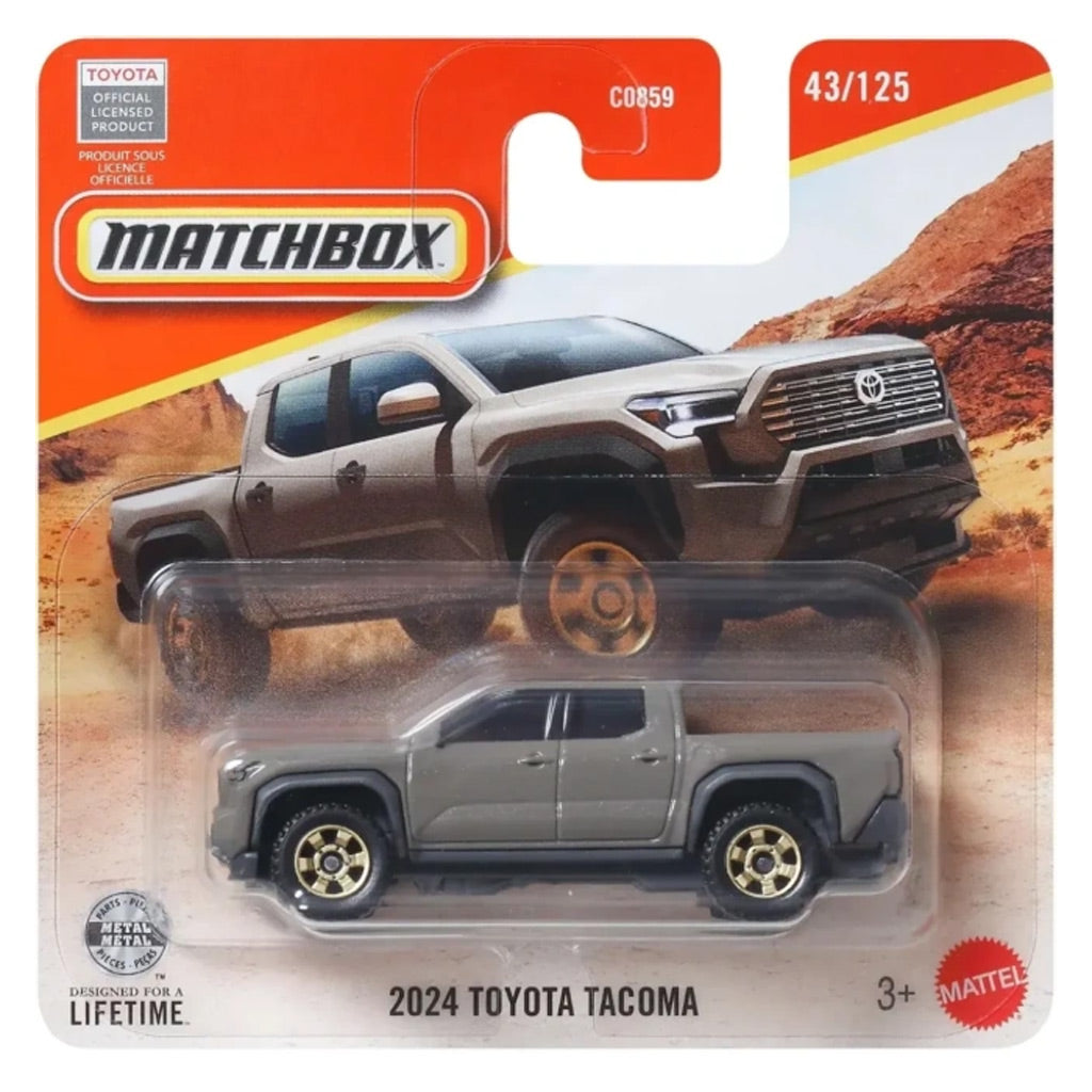 Matchbox - 2024 Toyota Tacoma Pale Brown (SC) 2026 MBX Adventure