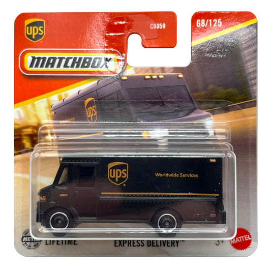 Matchbox - Express Delivery Brown UPS Livery (SC) 2025 MBX City