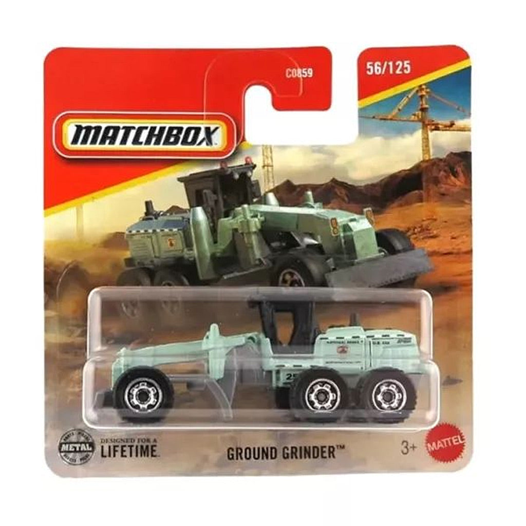 Matchbox - Ground Grinder Green (SC) 2025 MBX Construction (JBT16)