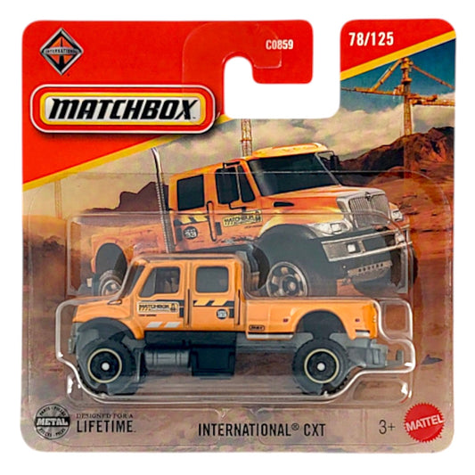 Matchbox - International CXT Yellow (SC) 2025 MBX Construction (JBT18)