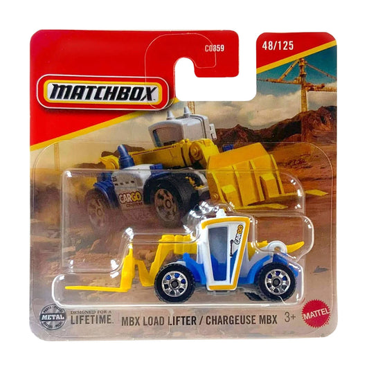 Matchbox - MBX Load Lifter White / Yellow (SC) 2025 MBX Construction