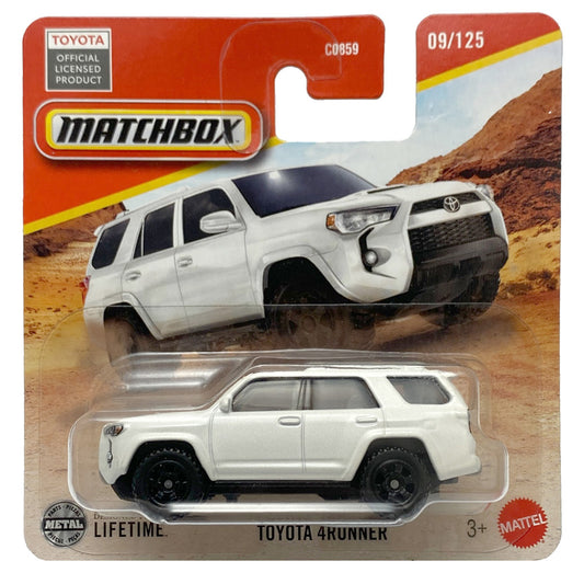 Matchbox - Toyota 4Runner White (SC) 2025 MBX Adventure (JBR97)