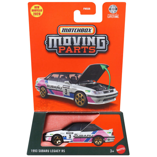 Matchbox Moving Parts 2026 - 1993 Subaru Legacy RS (JHV33)