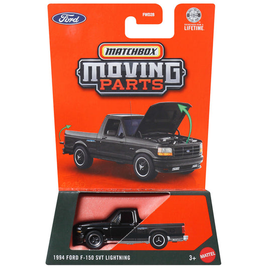 Matchbox Moving Parts 2026 - 1994 Ford F-150 SVT Lightning Black