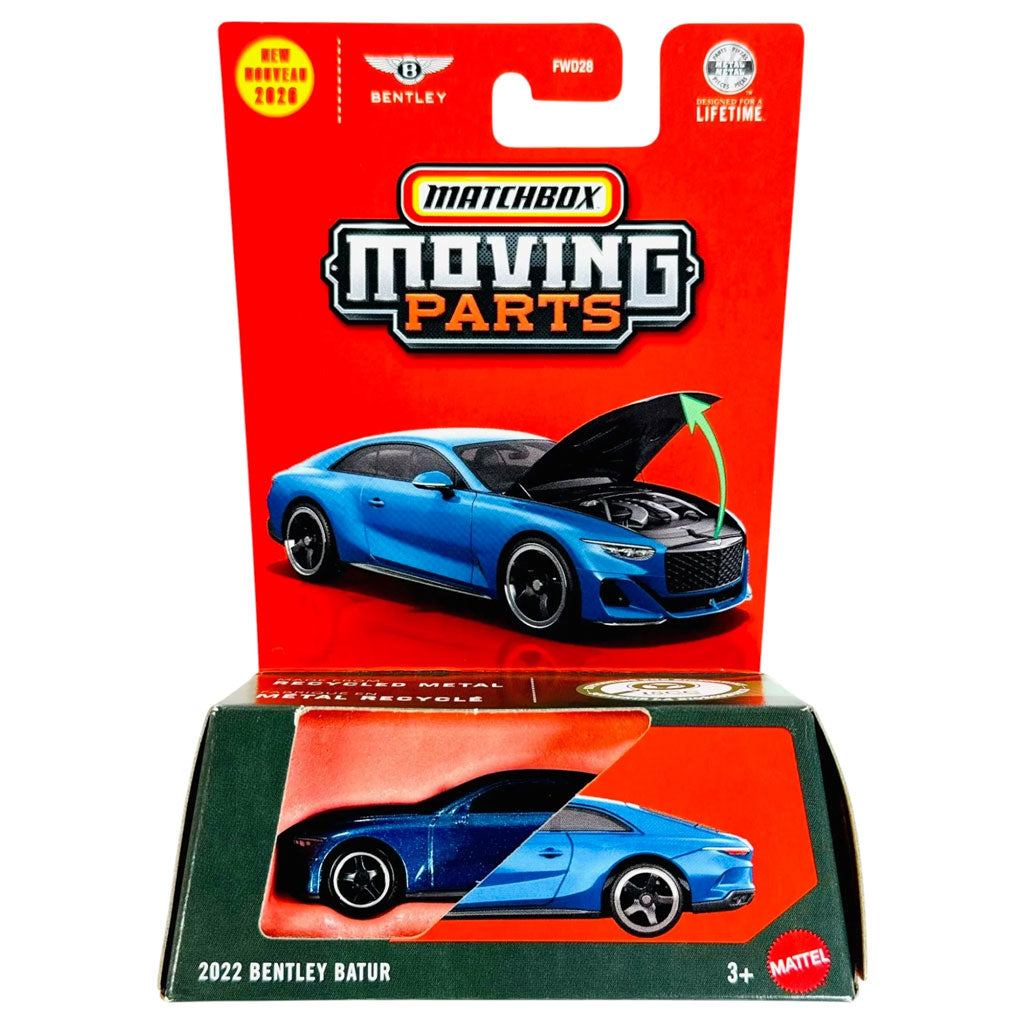 Matchbox Moving Parts 2026 - 2022 Bentley Batur Blue (JHV24)