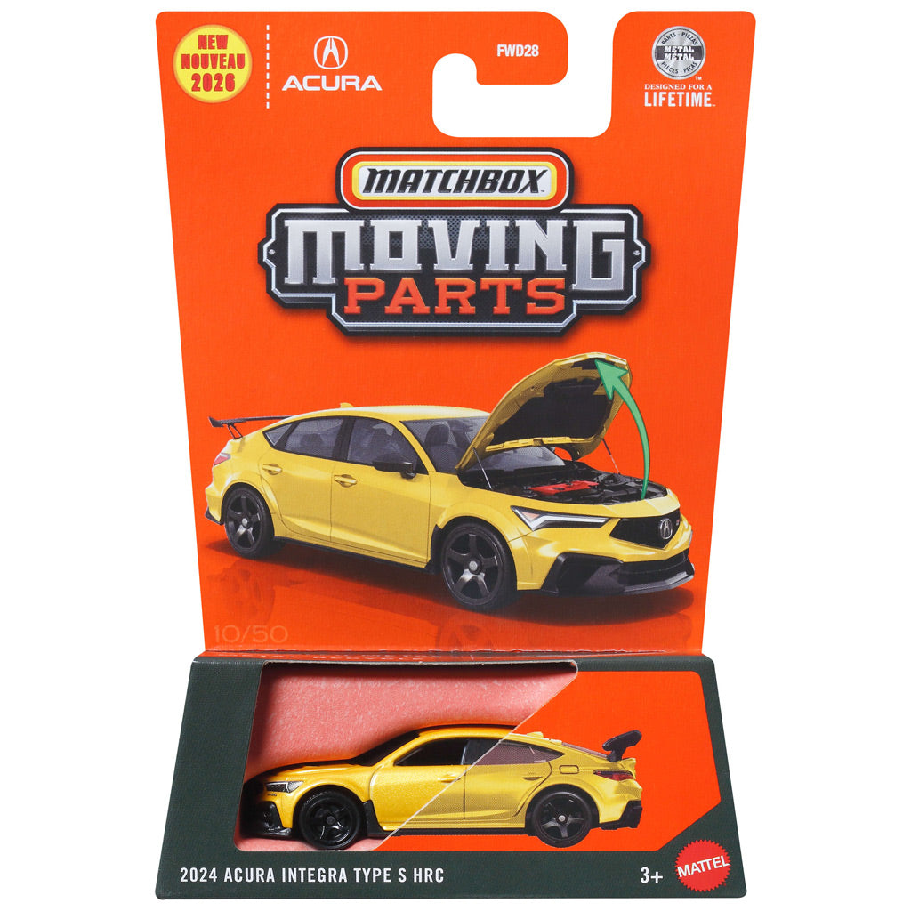 Matchbox Moving Parts 2026 - 2024 Acura Integra Type S HRC (JHV20)