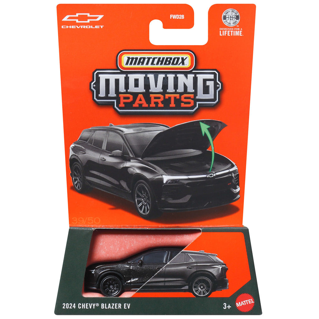 Matchbox Moving Parts 2026 - 2024 Chevy Blazer EV Black (JHV48)