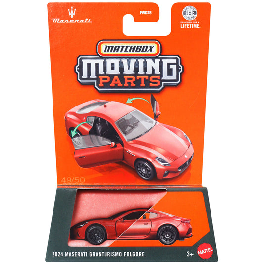 Matchbox Moving Parts 2026 - 2024 Maserati Granturismo Folgore Red