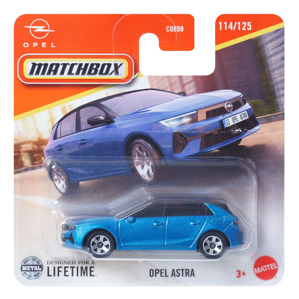 Matchbox - 2022 Opel Astra Blue (SC) 2025 MBX City (JBR35)