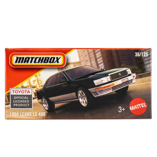 Matchbox Power Grabs - 1994 Lexus LS 400 Dark Green (JBV30) (1:64)