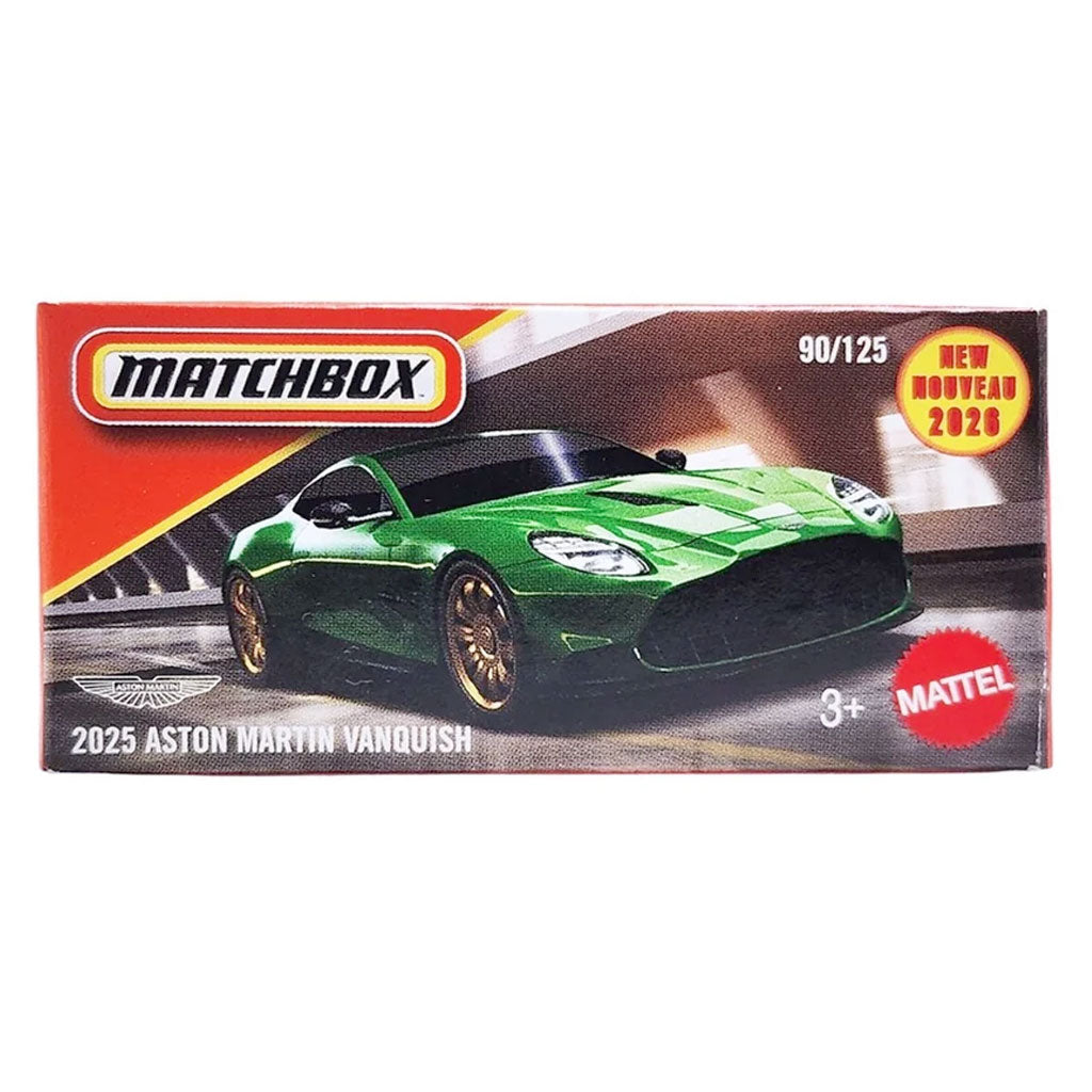 Matchbox Power Grabs - 2025 Aston Martin Vanquish (2026 MBX Showroom)