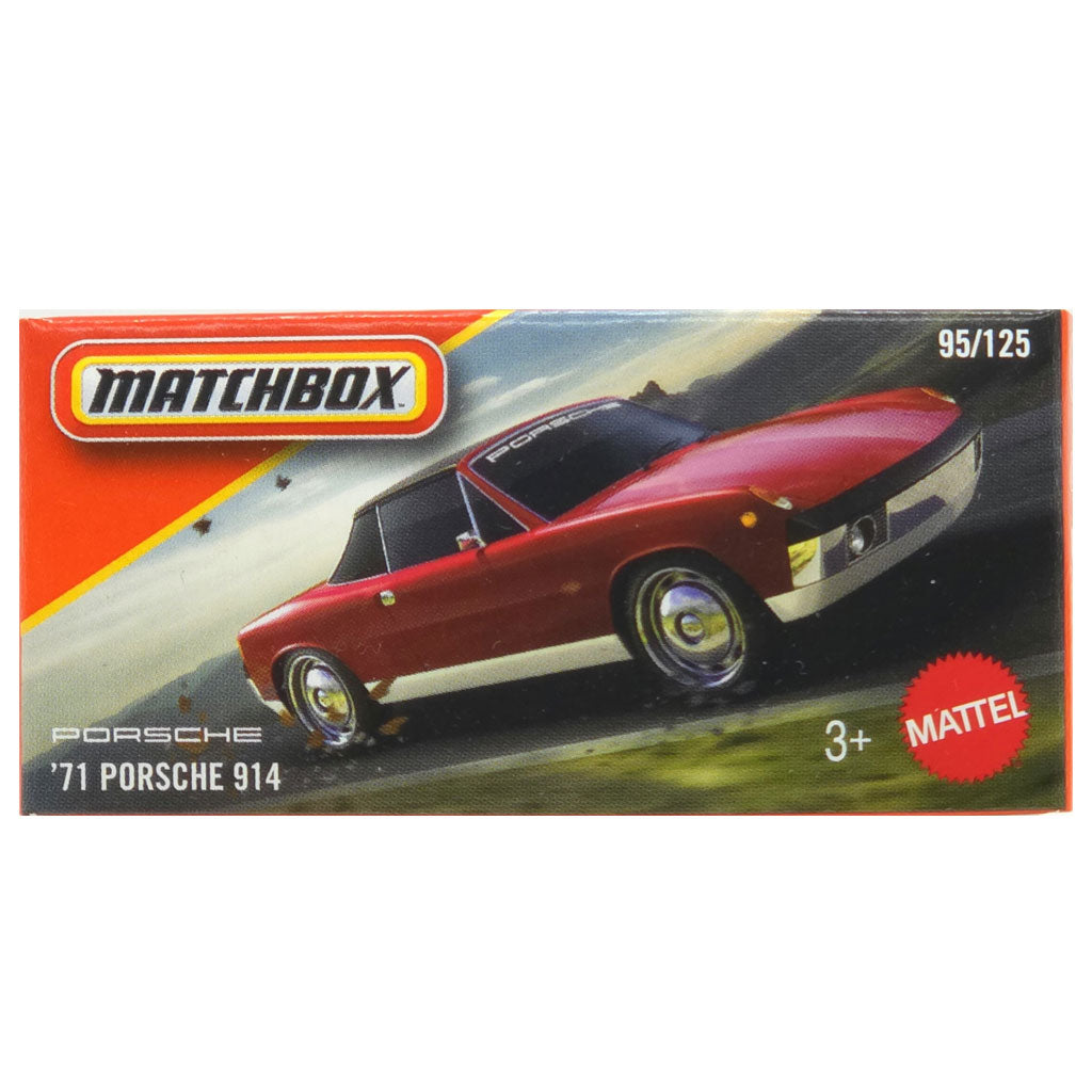 Matchbox Power Grabs - '71 Porsche 914 Red (2026 MBX Road Trip)