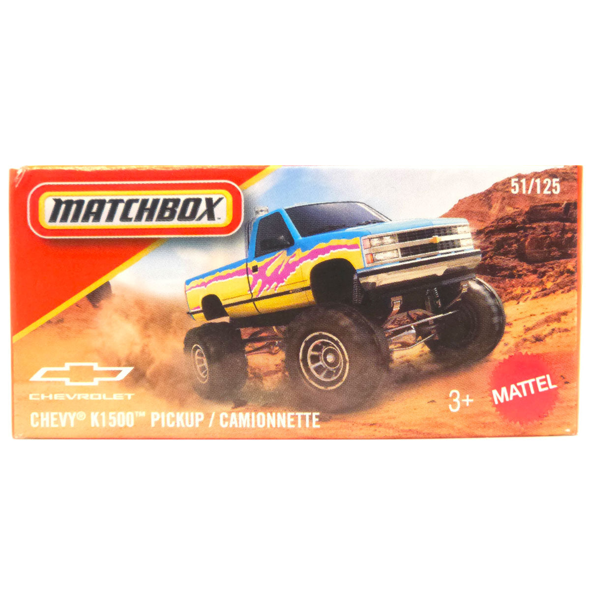 Matchbox Power Grabs -Chevy K1500 Pickup (2026 MBX Adventure) JHR69