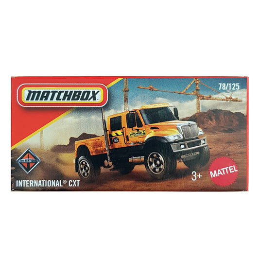 Matchbox Power Grabs - International CXT Yellow (JBW01)