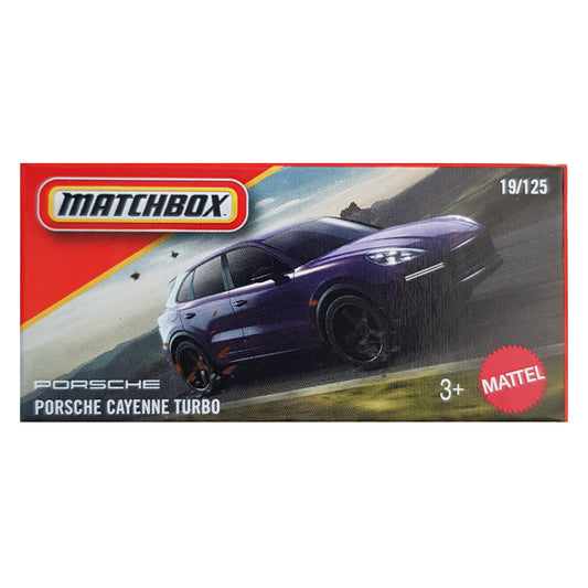 Matchbox Power Grabs - Porsche Cayenne Turbo Purple (JBV38) (1:64)