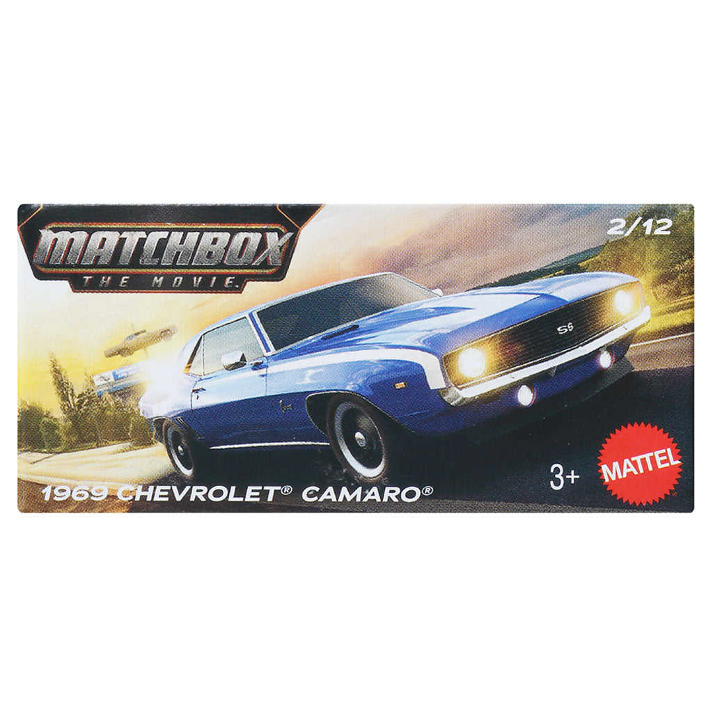 Matchbox The Movie Power Grabs - 1969 Chevrolet Camaro (JND22)