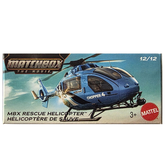 Matchbox The Movie Power Grabs - MBX Rescue Helicopter (JND32)