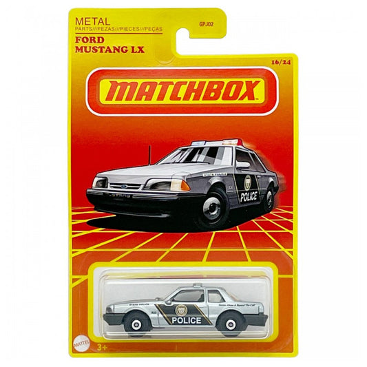 Matchbox Retro Series 2021 - Ford Mustang LX Police