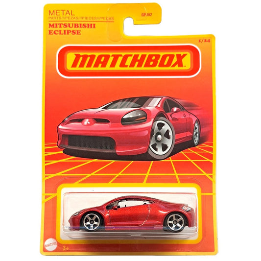 Matchbox Retro Series 2021 - Mitsubishi Eclipse Red