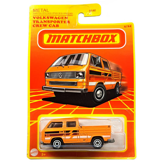 Matchbox Retro Series 2021 - VW Transporter Crew Cab (Card Wavy)