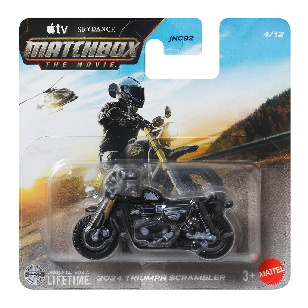 Matchbox The Movie - 2024 Triumph Scrambler (SC) (JND12)