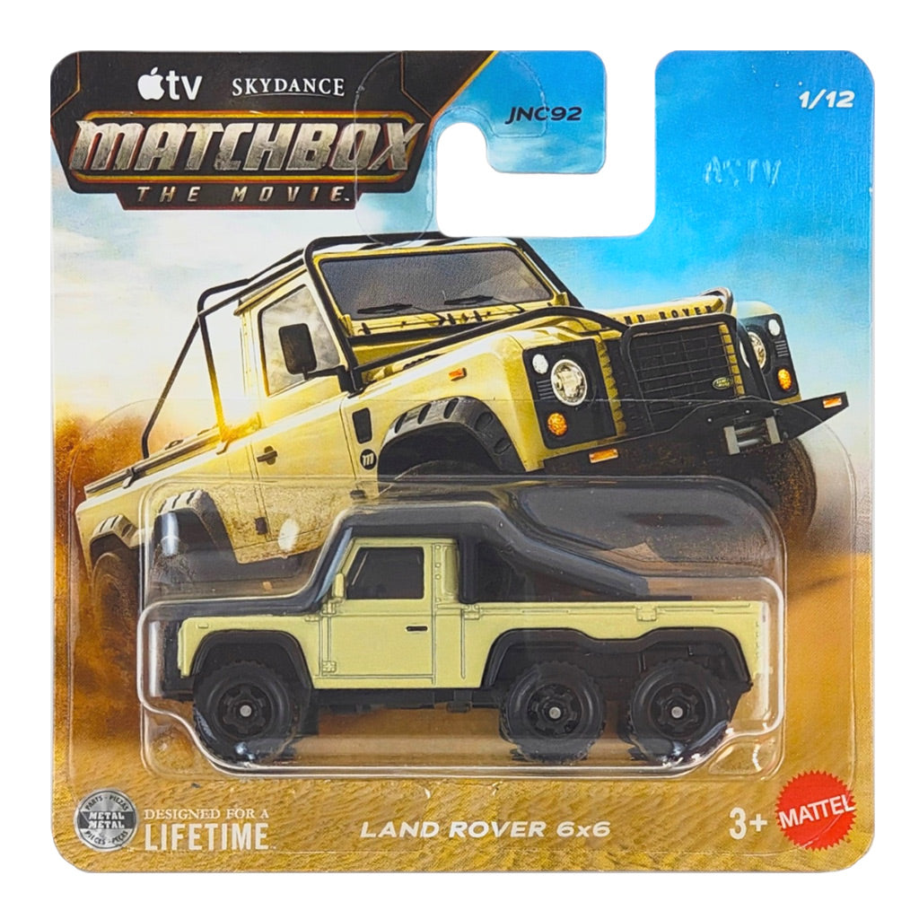 Matchbox The Movie - Land Rover 6x6 (SC) (JND09)