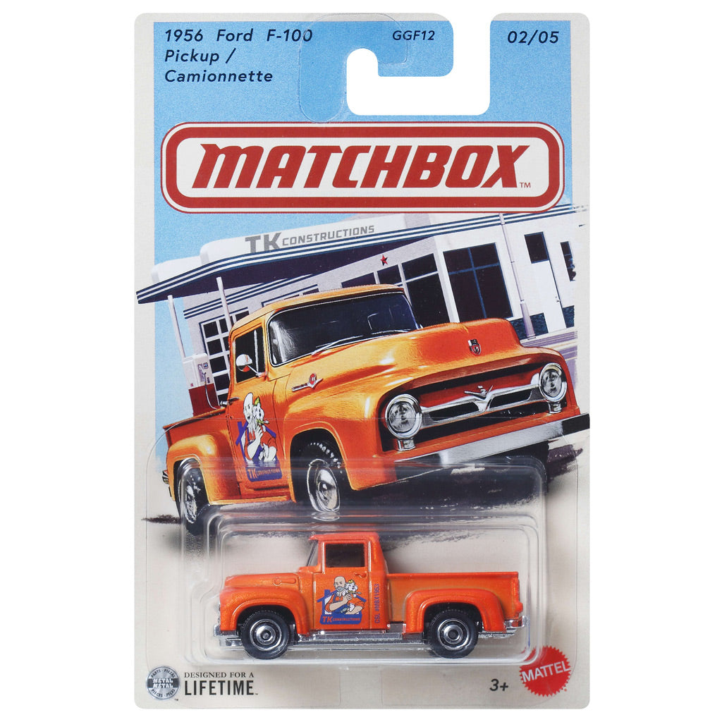 Matchbox Trucks Series 2026 - 1956 Ford F-100 Pickup Orange