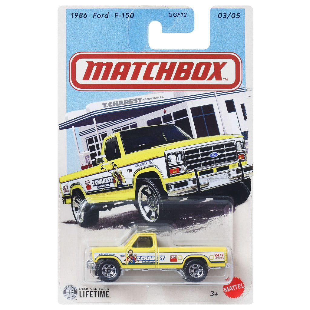 Matchbox Trucks Series 2026 - 1986 Ford F-150 Yellow