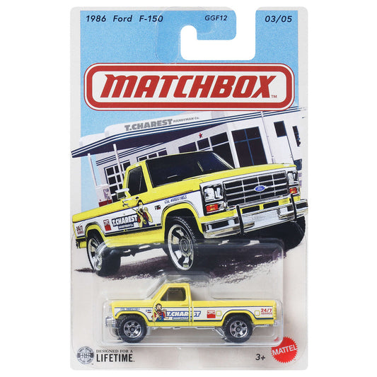 Matchbox Trucks Series 2026 - 1986 Ford F-150 Yellow