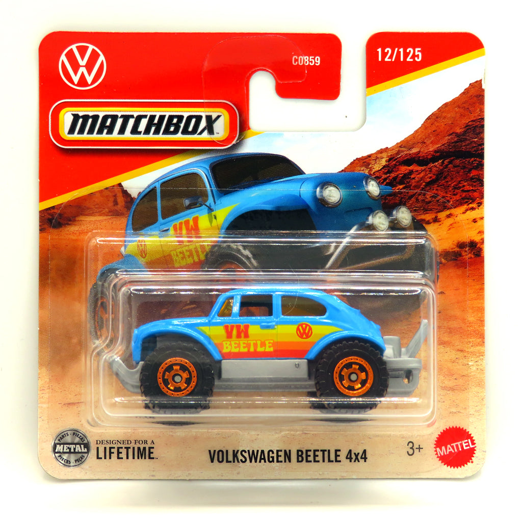 Matchbox - Volkswagen Beetle 4x4 Blue (SC) JBT06 (2025 MBX Adventure)