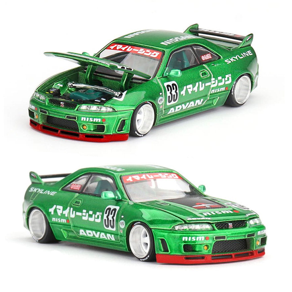 Mini GT Nissan Skyline GT-R R33 IMAI Racing V1 (150) (1:64 Scale)