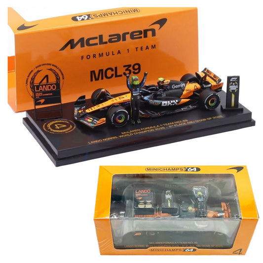 Minichamps McLaren MCL39 F1 #4 World Championship 2025 Norris (1:64)