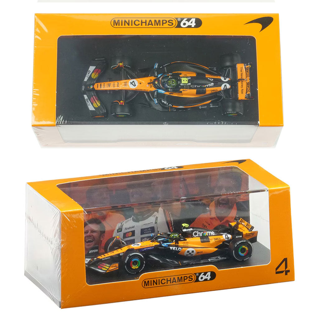 Minichamps McLaren MCL39 F1 #4 Monaco GP 2025 Lando Norris (1:64)