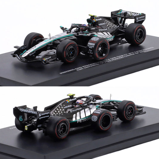 Minichamps Mercedes-AMG W17 #12 China 2026 Antonelli & Pole Tyre 1:64