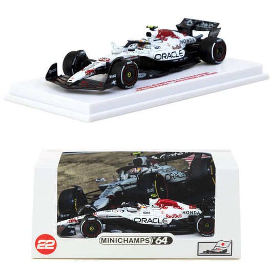 Minichamps Red Bull F1 RB21 #22 Yuki Tsunoda 2025 Japanese GP (1:64)