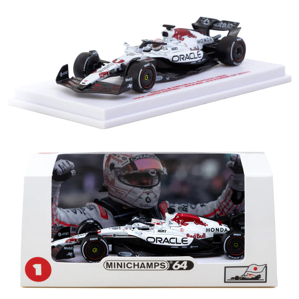 Minichamps Red Bull F1 RB21 #1 Max Verstappen 2025 Japanese GP (1:64)
