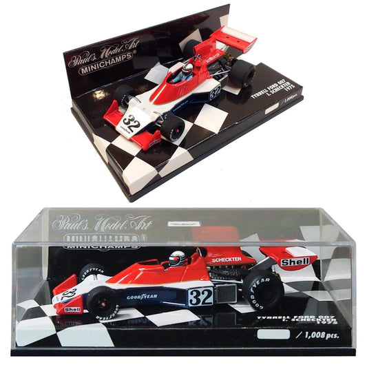Minichamps Tyrrell Ford 007 #32 Ian Scheckter 1975 (1:43 Scale)
