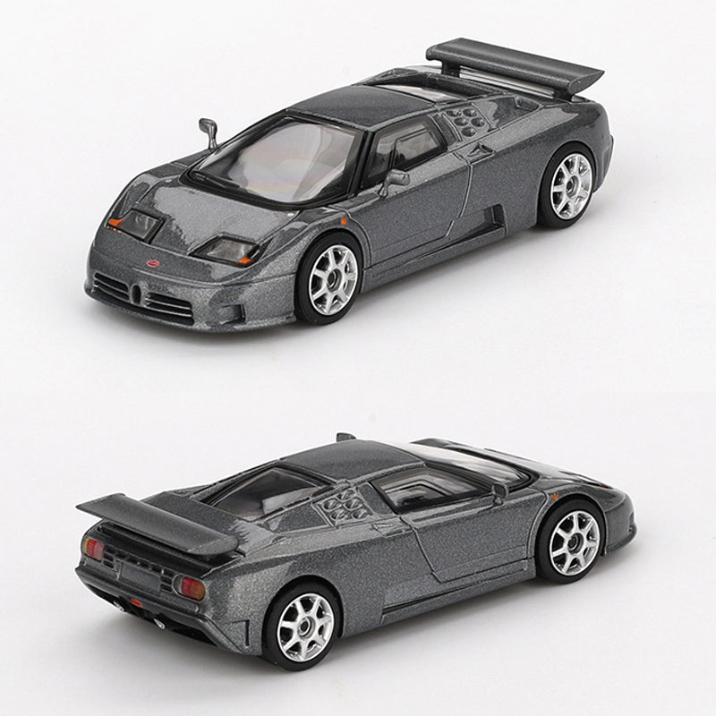 Mini GT Bugatti EB110 Super Sport Grigio Scuro Grey (1002) (1:64)