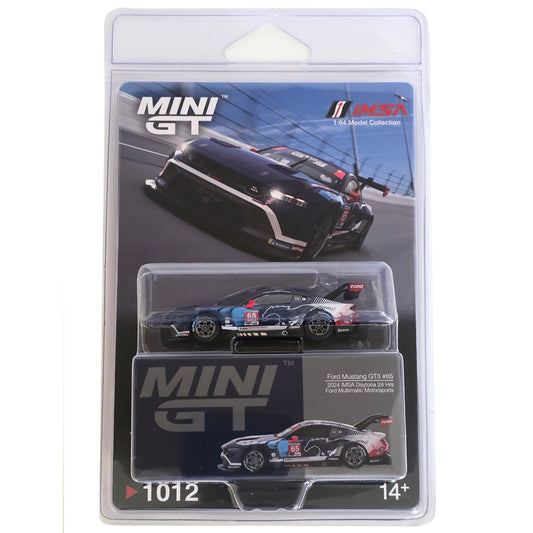 Mini GT Ford Mustang GT3 #65 IMSA Daytona 24H 2024 (1012) Blister Pack