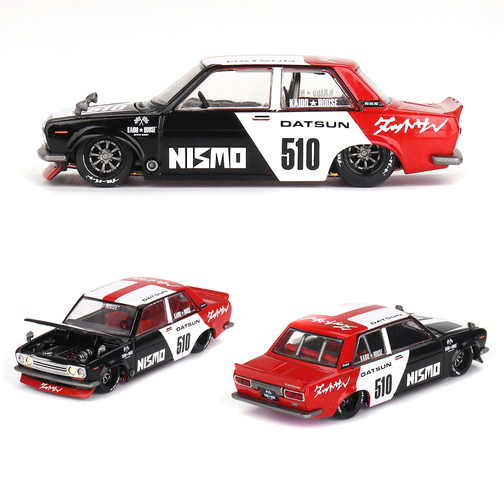 Mini GT Kaido House Datsun Street 510 Racing V1 (102) (1:64)