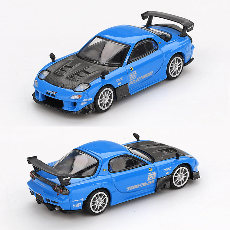 Mini GT Mazda RX-7 RE-Amemiya 20B NA 3ROTOR-7 Ama-san Go (1046) (1:64)