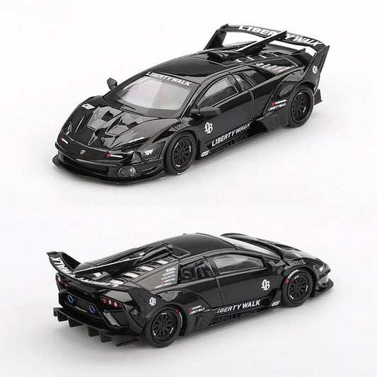 Mini GT Lamborghini LB-Silhouette Murcielago GT Evo Black (1053) 1:64