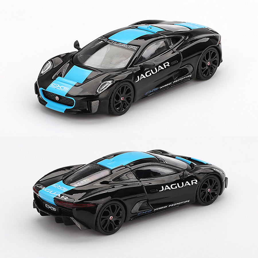 Mini GT Jaguar C-X75 Black (1070) (1:64 Scale)