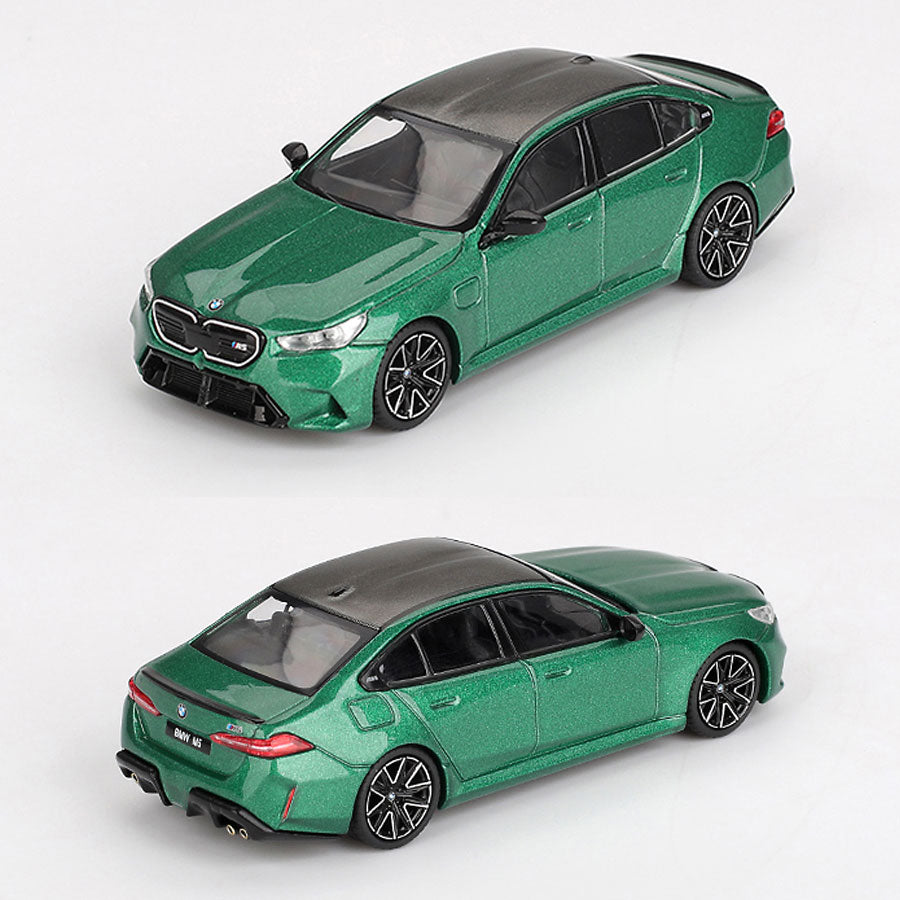 Mini GT BMW M5 Isle Of Man Green Metallic (1086) (1:64 Scale)