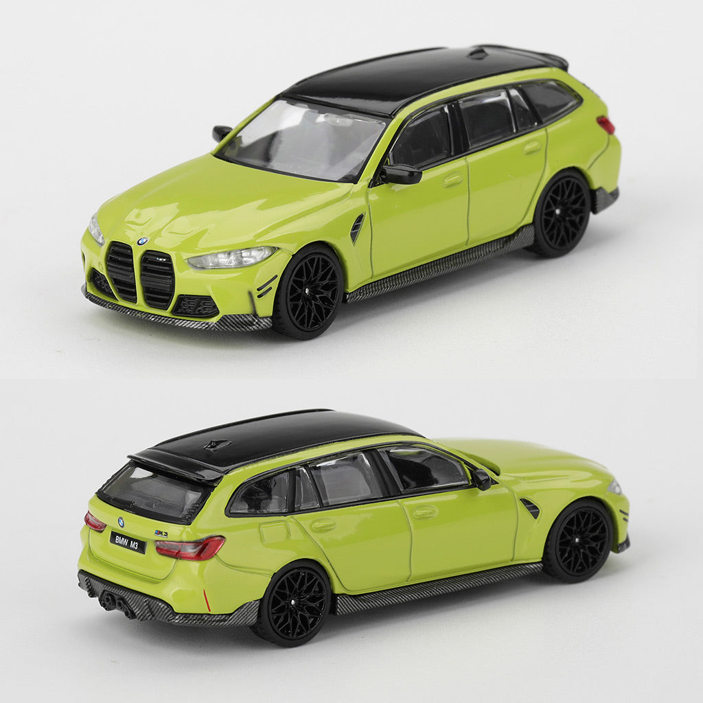 Mini GT BMW M3 M Performance Touring Sao Paulo Yellow (1102) (1:64)