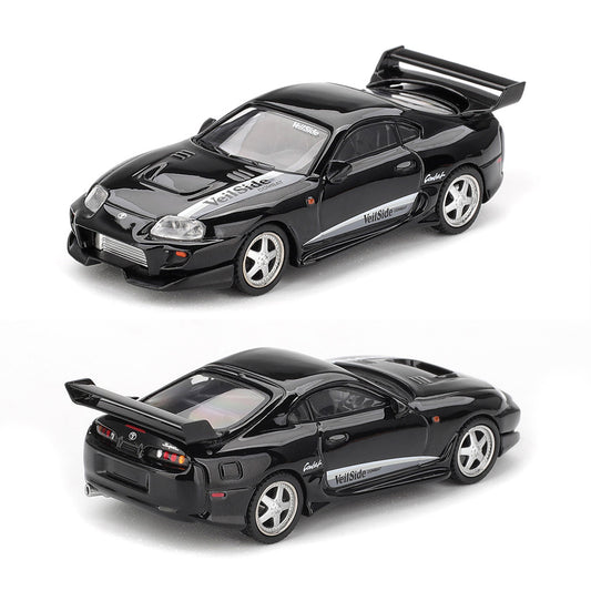 Mini GT Toyota Supra VeilSide Combat V-II Black (1107) (1:64 Scale)