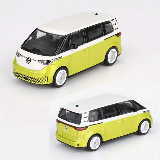 Mini GT Volkswagen ID Buzz Candy White / Yellow (1110) (1:64 Scale)
