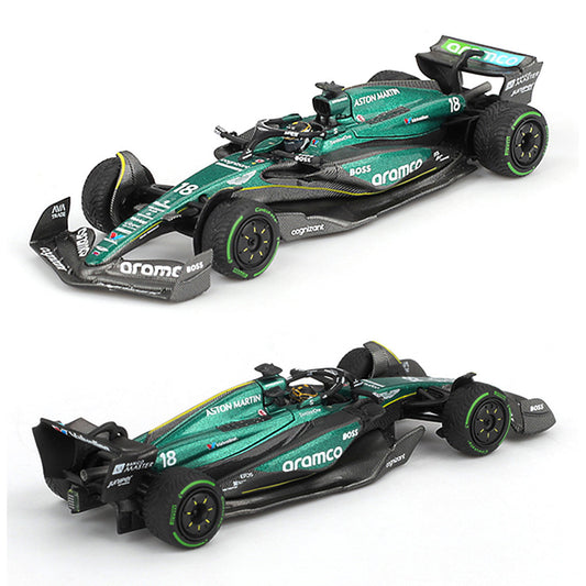 Mini GT Aston Martin AMR24 Canadian GP 2024 #18 Lance Stroll (1114)