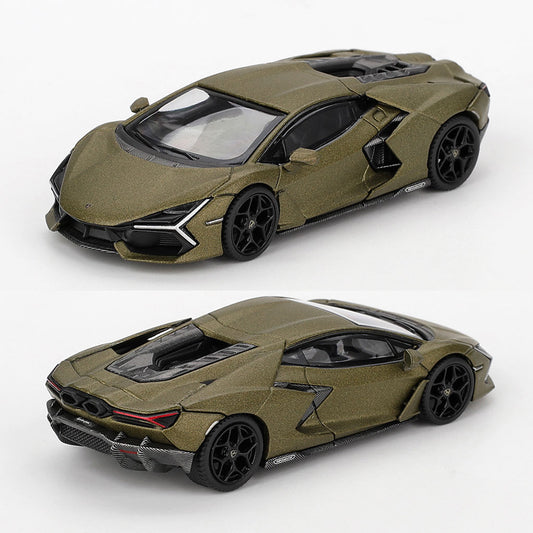 Mini GT Lamborghini Revuelto Verde Gea Matte (1136) (1:64 Scale)