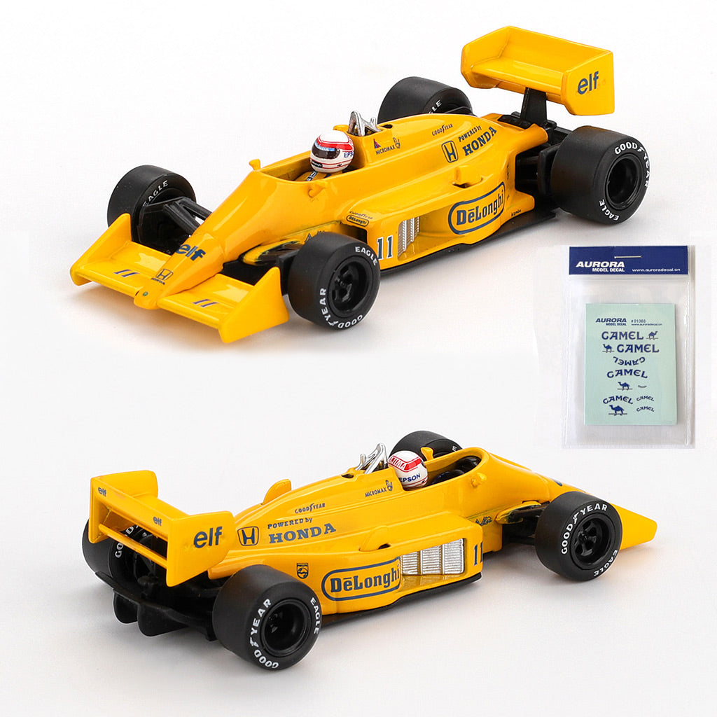 Mini GT Lotus 99T #11 Satoru Nakajima 1987 Monaco GP (1148) (1:64)